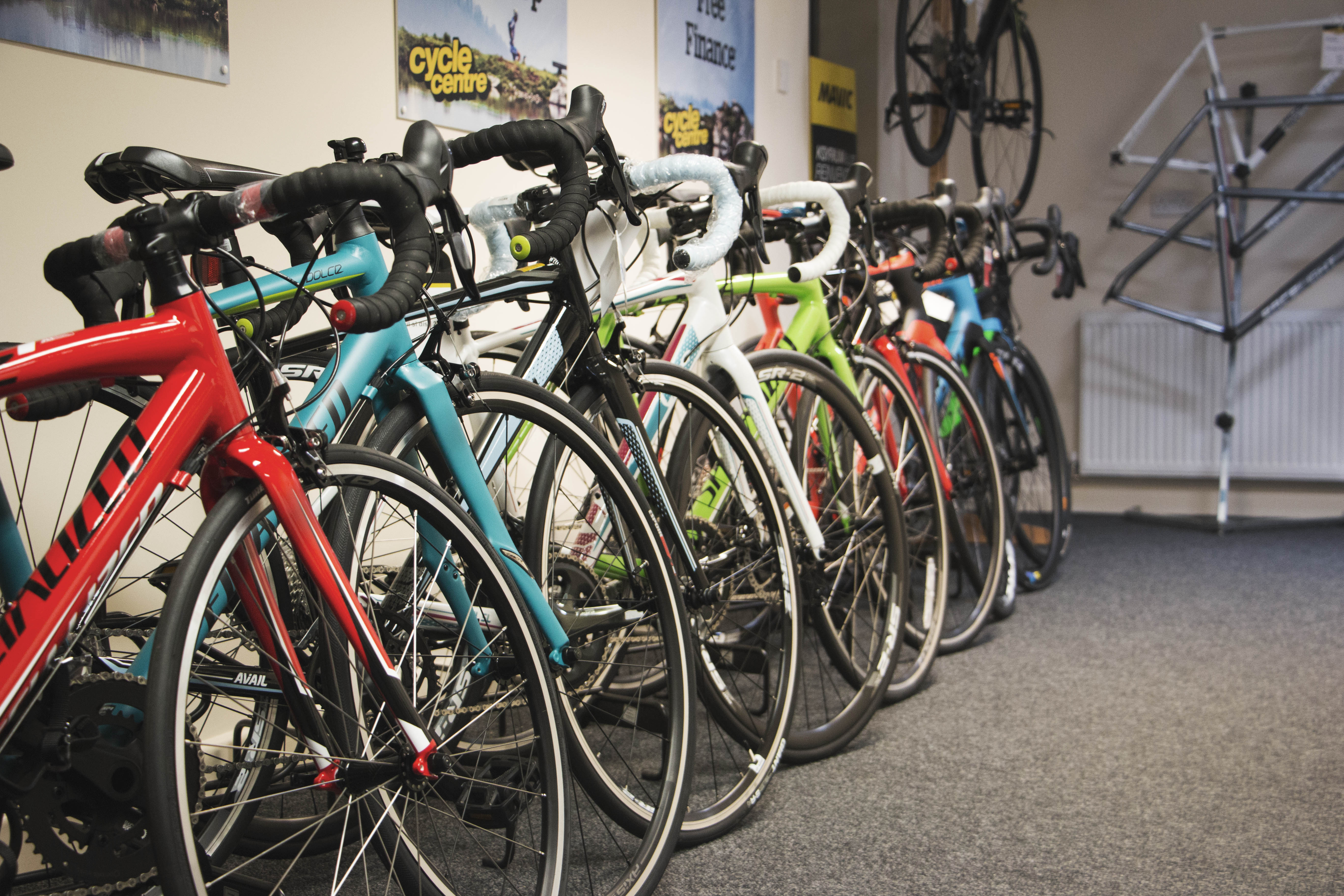 Do bike shops store finance