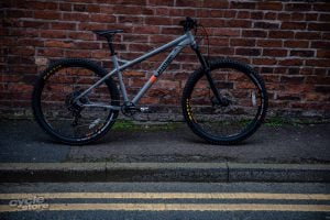 orange mountain bike clockwork